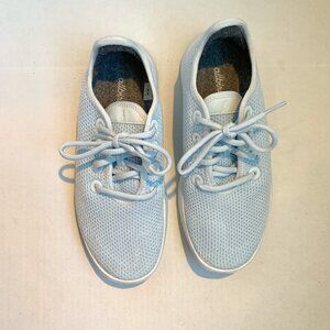Allbirds Tree Runner Light Blue Sneakers - Size 7